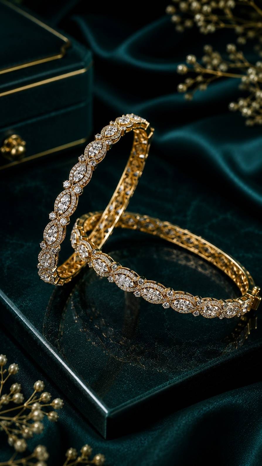 Diamond Bangles